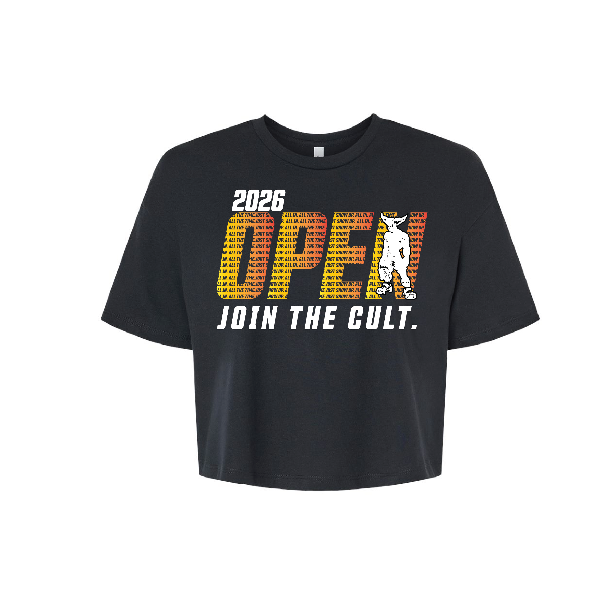 Open 2025 Crop Tee – The OG Culture