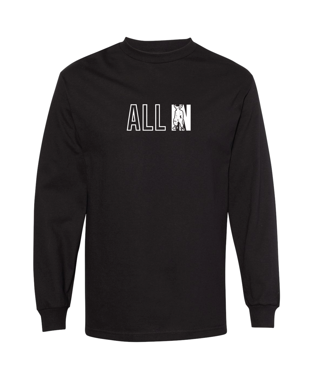 ALL IN Long Sleeve Heavy Tee