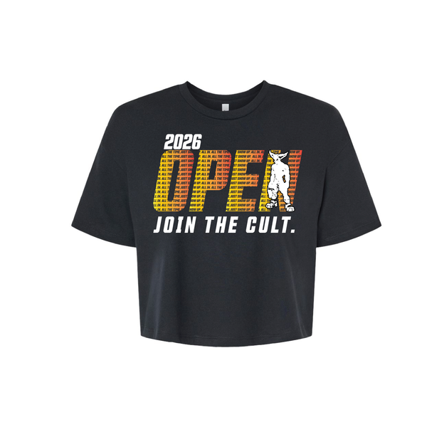 Open 2025 Crop Tee – The OG Culture